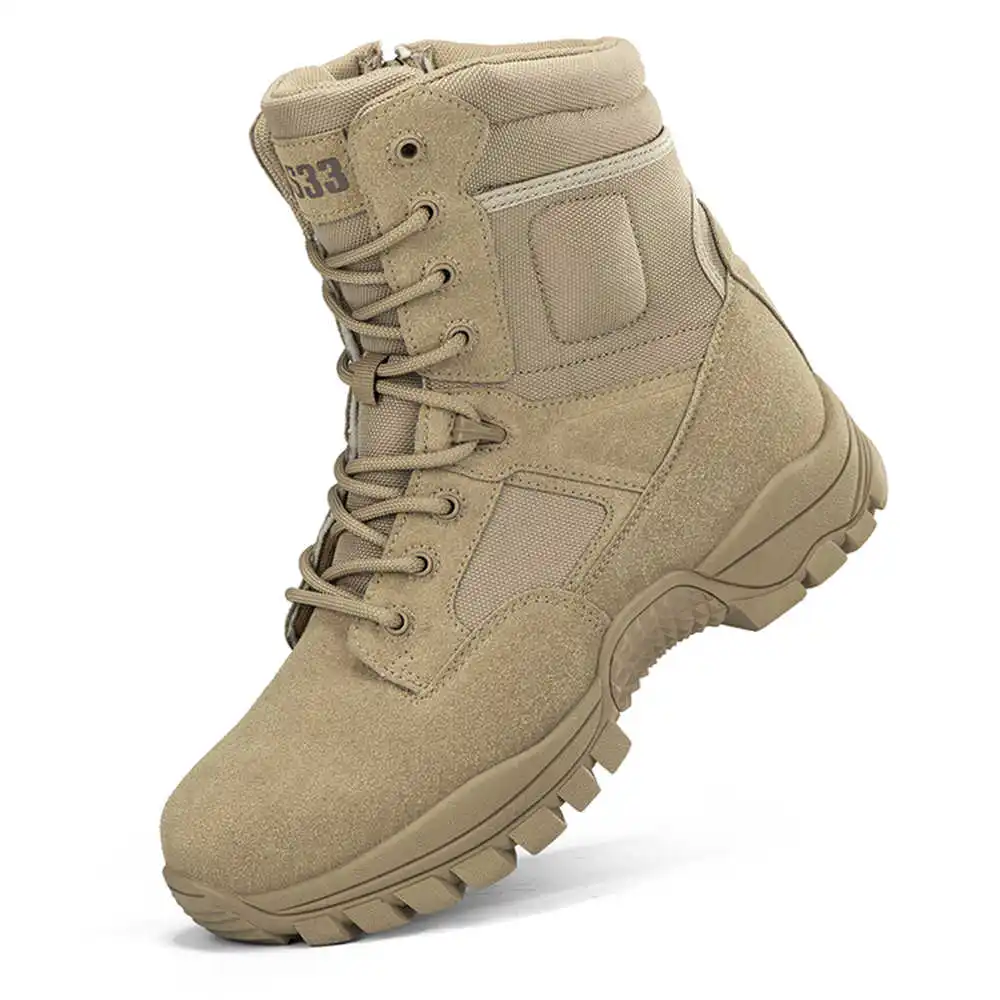 Tech Accessories Wholesale - Nonslip Genuine Leather Hiking Boots Designer