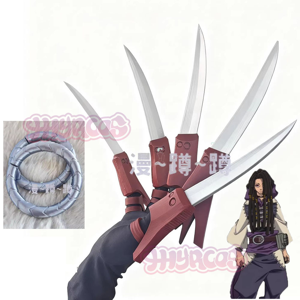 Nail Tech Accessories - Gachiakuta Jabber Wonger Cosplay Prop 3D