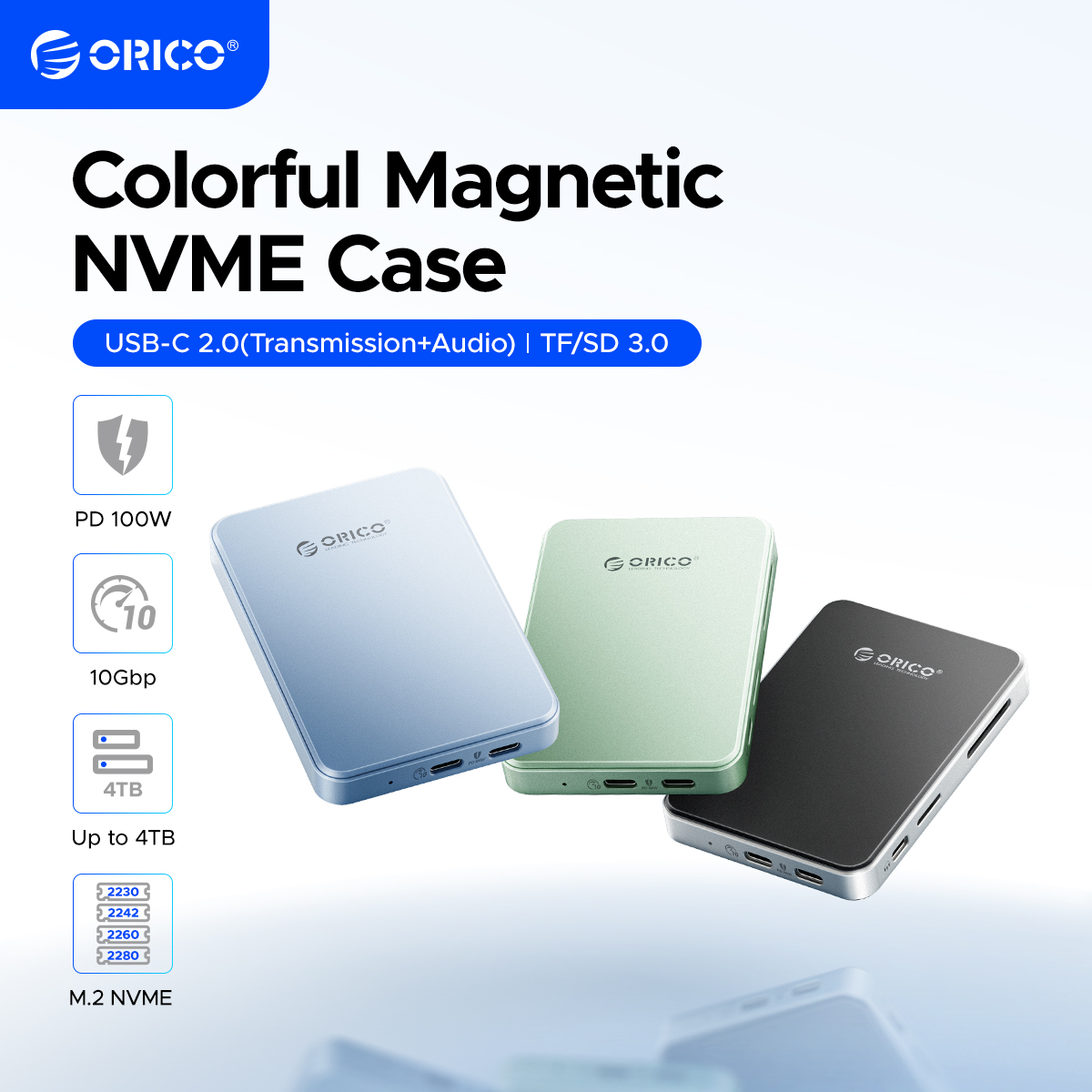Portable Ssd Enclosure - ORICO M.2 NVMe SSD Enclosure 2230-2280