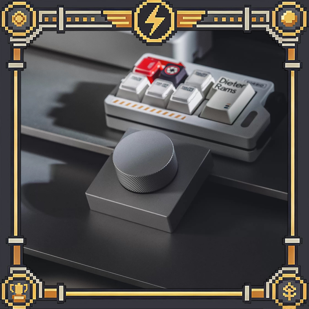 Tech Desktop Accessories - Anticater VK01 Desktop Bluetooth Keypad Knob