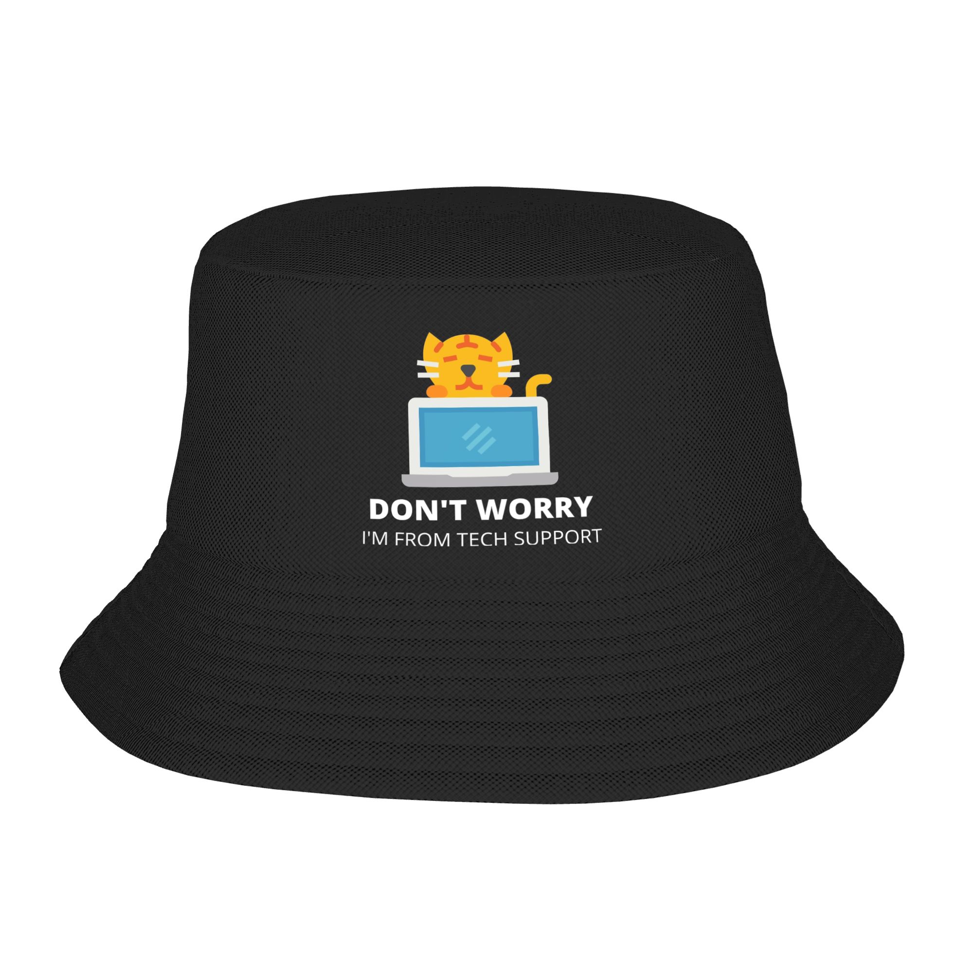 Tech Girl Accessories - Girl Boy Harajuku Bucket Hat Don't