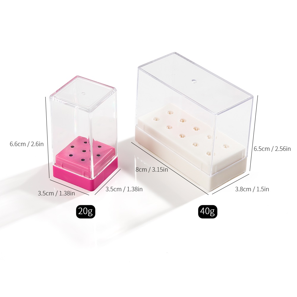 7 /10 Holes Nail Art Bit Stora - Nail Tech Accessories reseña y precio