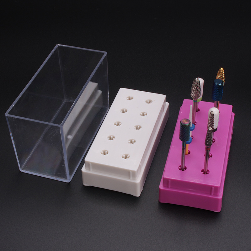 7 /10 Holes Nail Art Bit Stora - Nail Tech Accessories reseña y precio