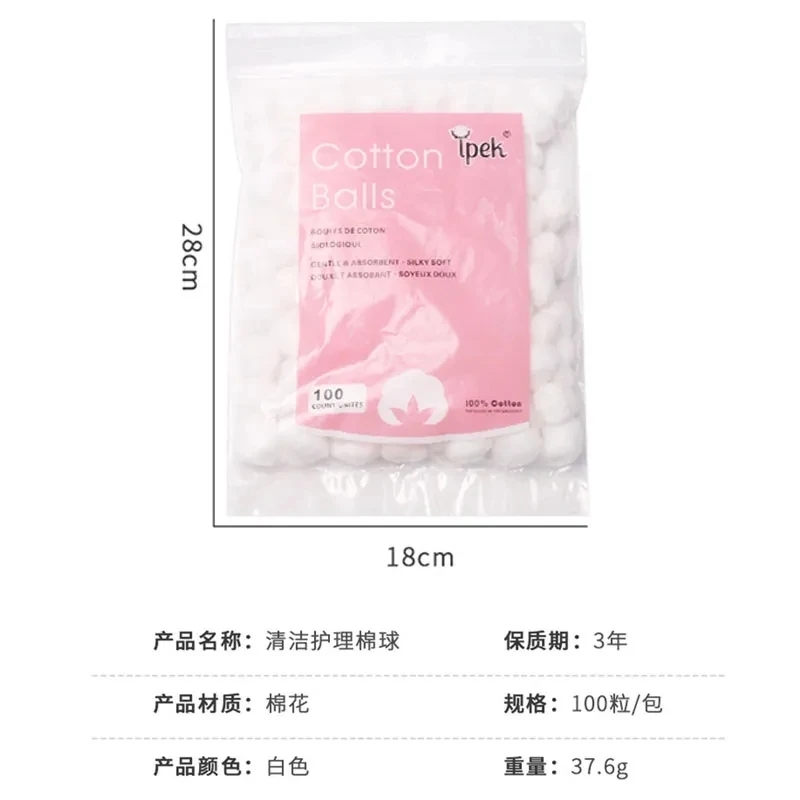 100PCS Nail Art Cotton Balls N - Nail Tech Accessories reseña y precio