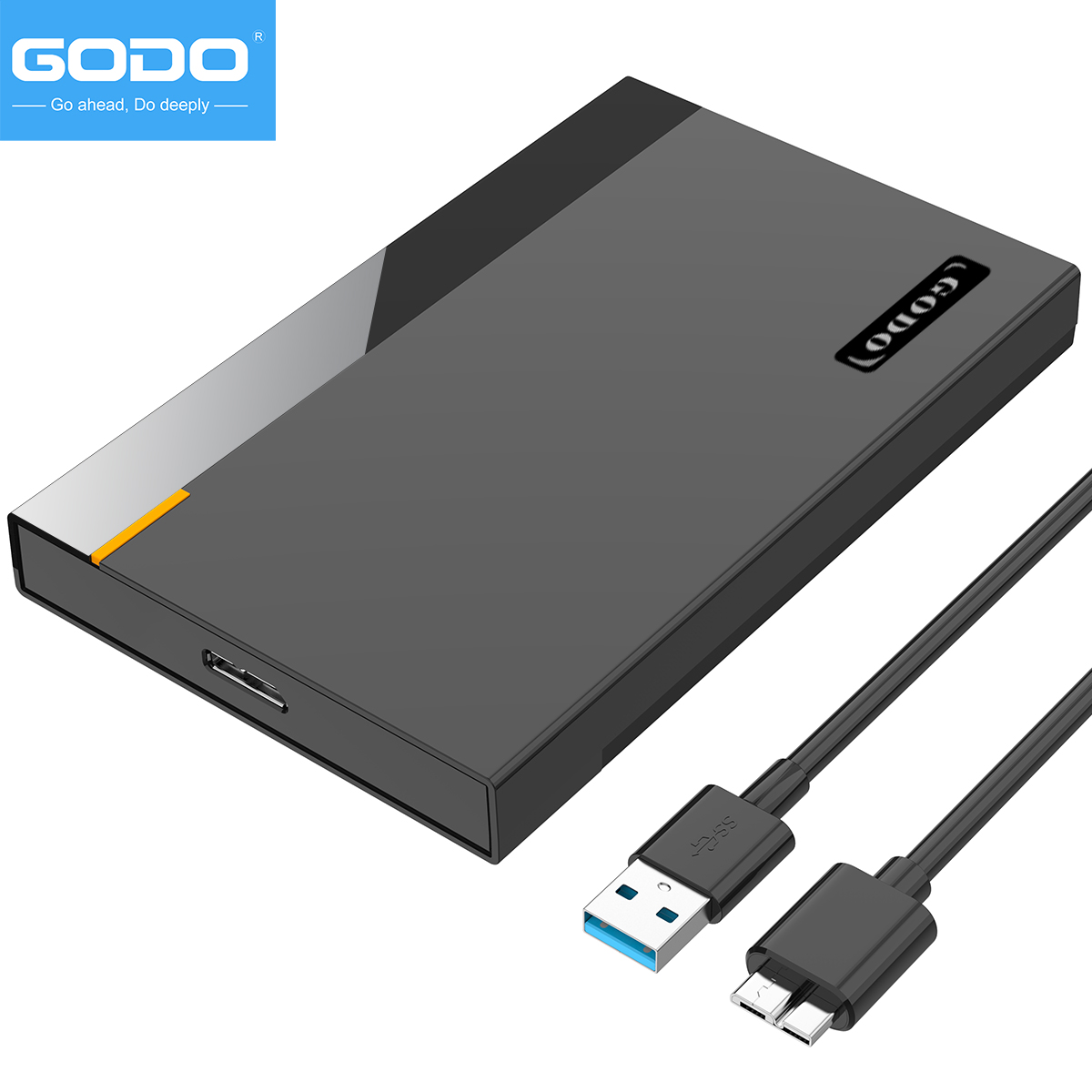 GODO 2.5' USB 3.0 External Har - Portable Ssd Enclosure reseña y precio