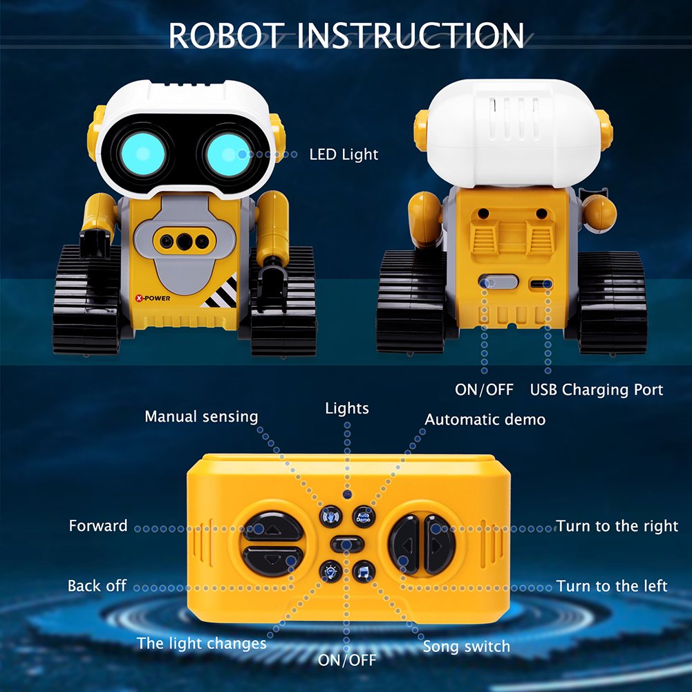 Remote Control Robot with LED  - I Tech Accessories reseña y precio