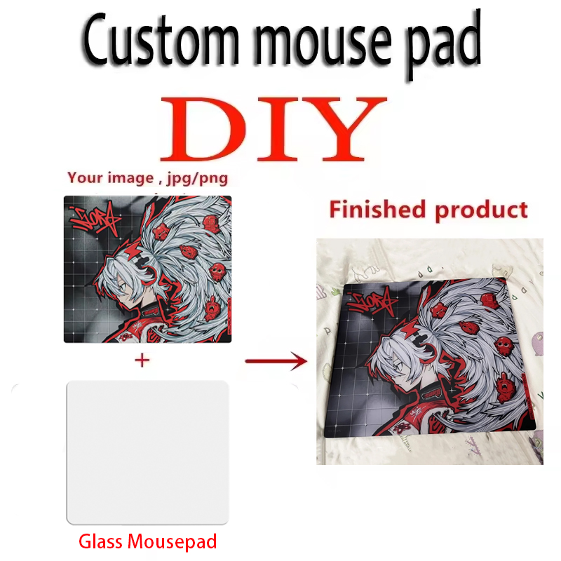 Customized Glass Mouse Pad DIY - Tech Desktop Accessories reseña y precio