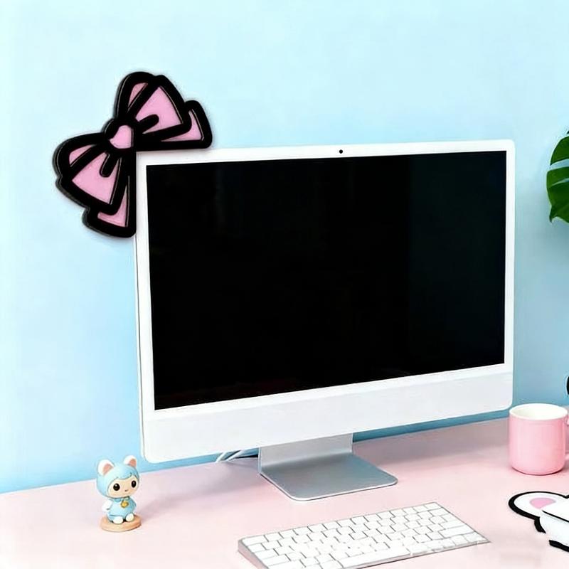 New 1/2Pcs Wooden Bowknot PC A - Tech Desktop Accessories reseña y precio