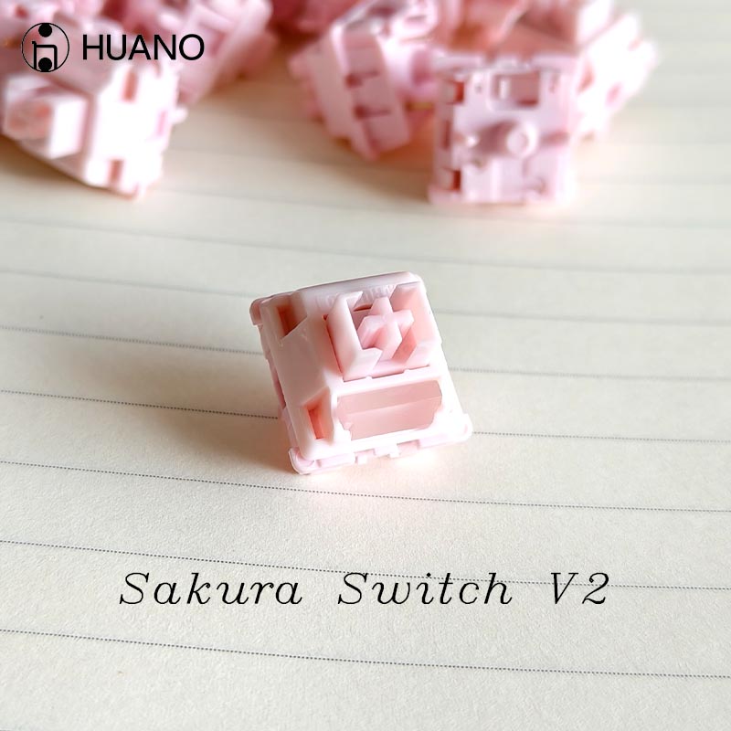 HUANO Sakura V2 Switch 5-Pins  - Tech Desktop Accessories reseña y precio