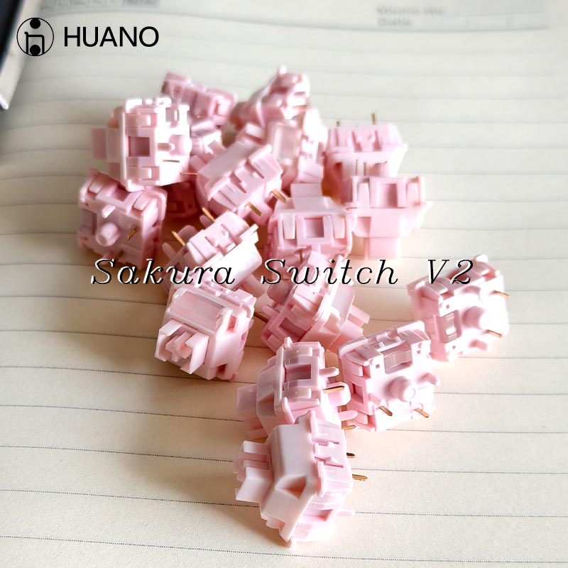HUANO Sakura V2 Switch 5-Pins  - Tech Desktop Accessories reseña y precio
