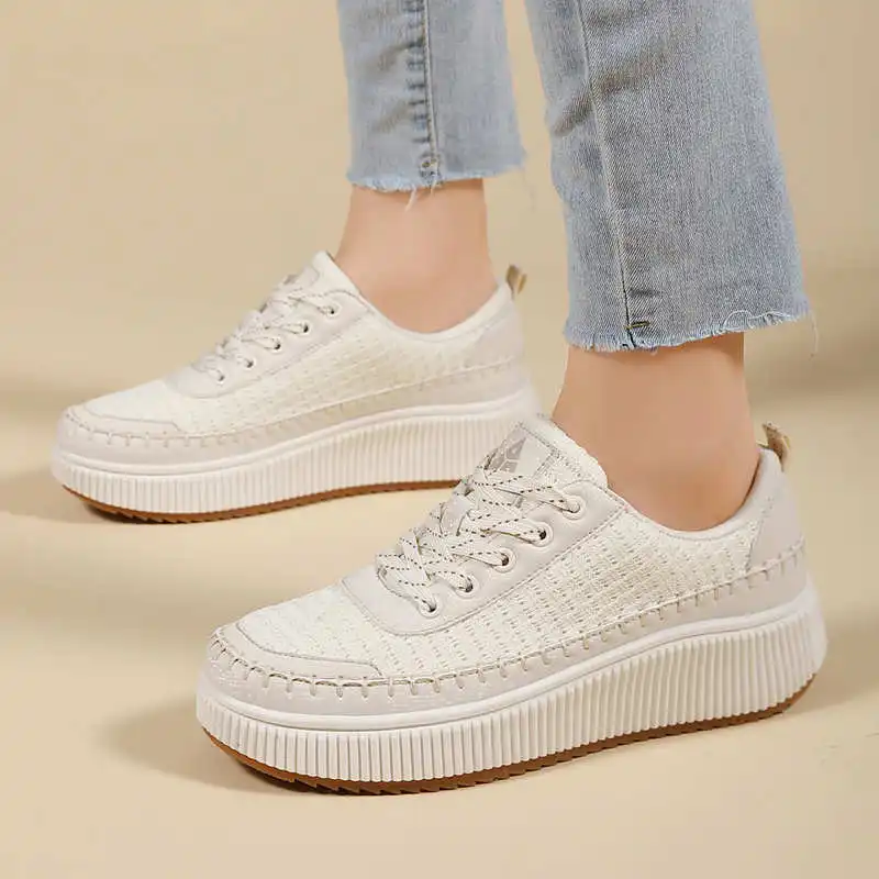 Brown Shoes Woman Flats Autumn - Tech Accessories Wholesale reseña y precio