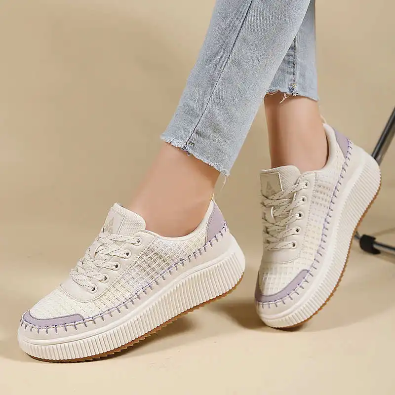 Brown Shoes Woman Flats Autumn - Tech Accessories Wholesale reseña y precio