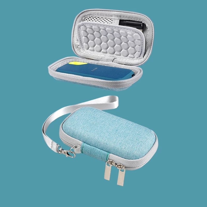 Portable eva storage case for  - Portable Ssd Enclosure reseña y precio