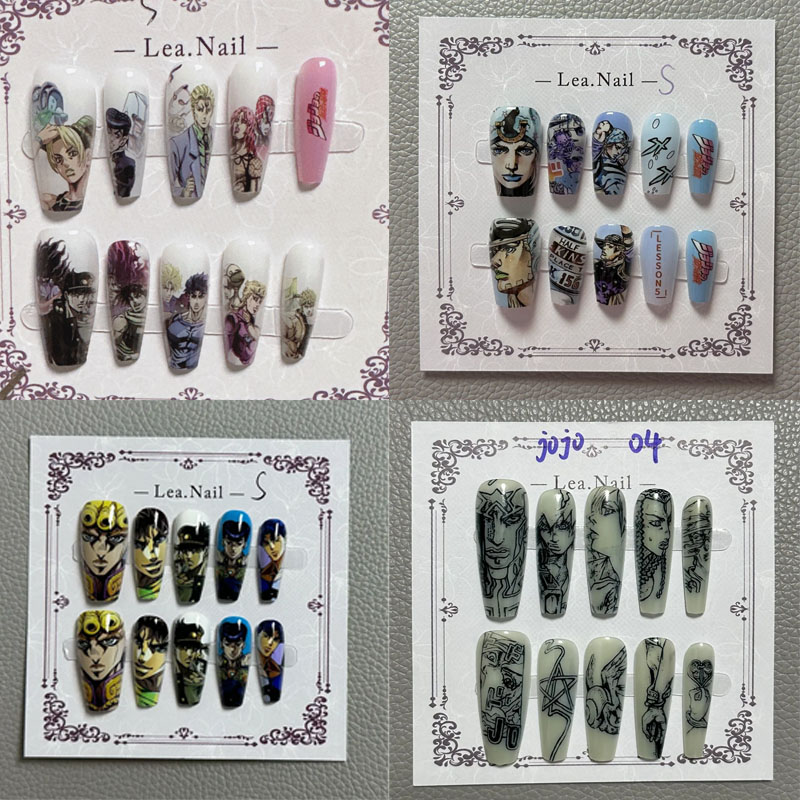 JOJO Nail Art Student Anime Ca - Nail Tech Accessories reseña y precio