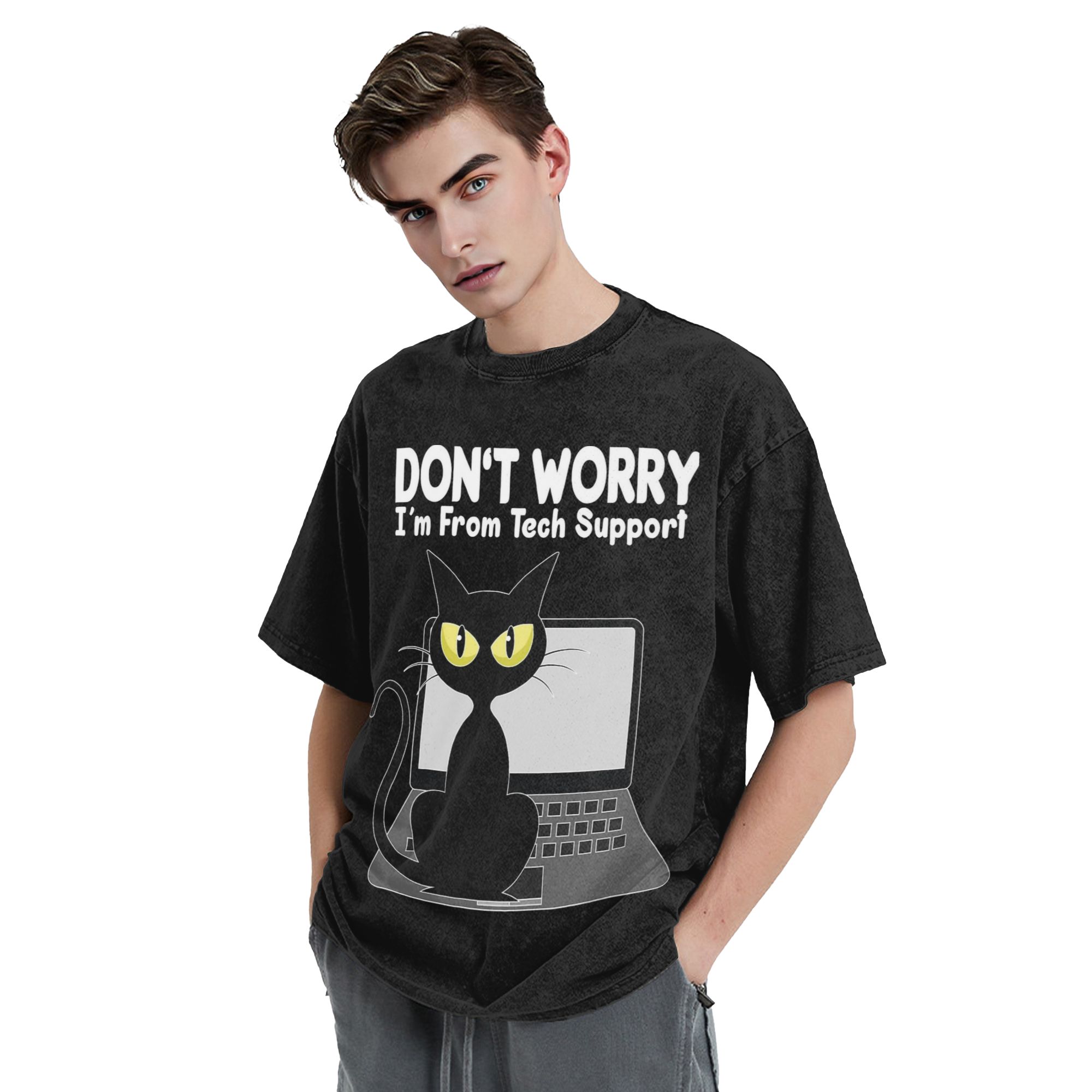 Men Women Wased T-shirts Don't - Tech Neck Accessories reseña y precio