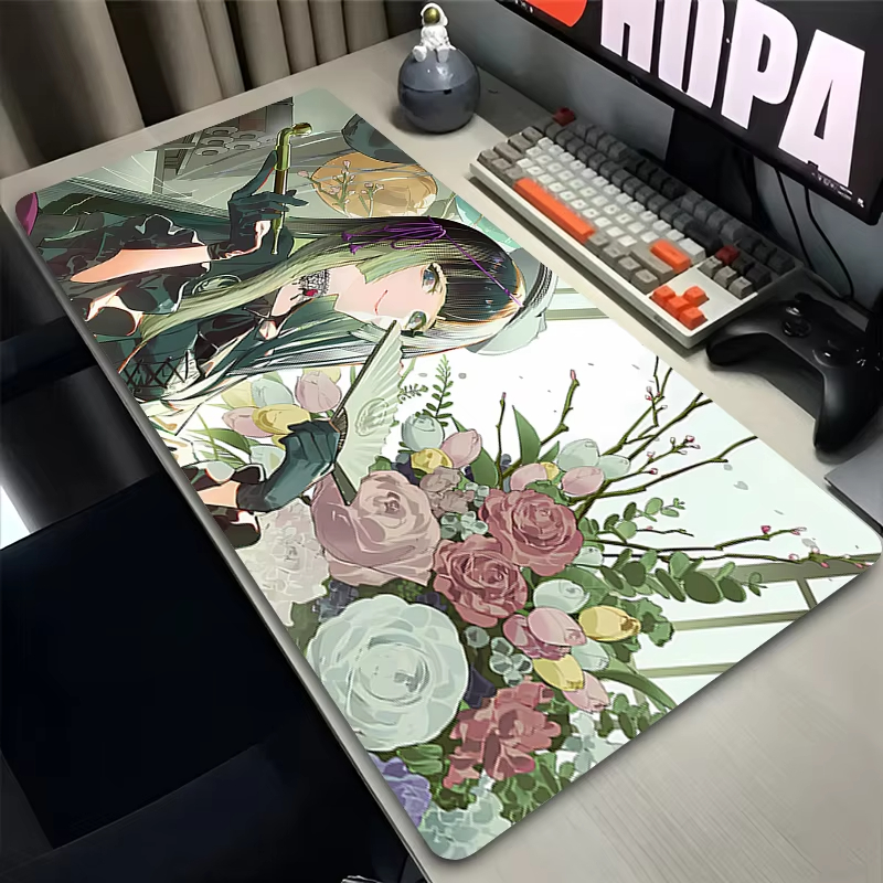 Large Mouse Pad Anime Girl, No - Tech Desktop Accessories reseña y precio