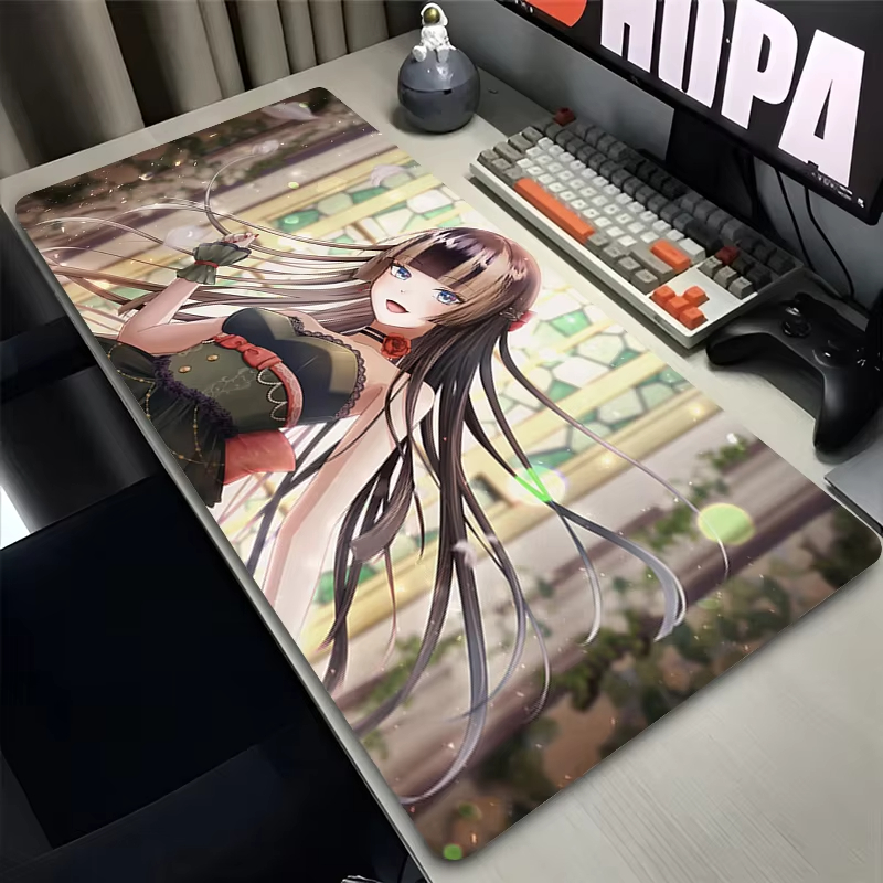 Large Mouse Pad Anime Girl, No - Tech Desktop Accessories reseña y precio