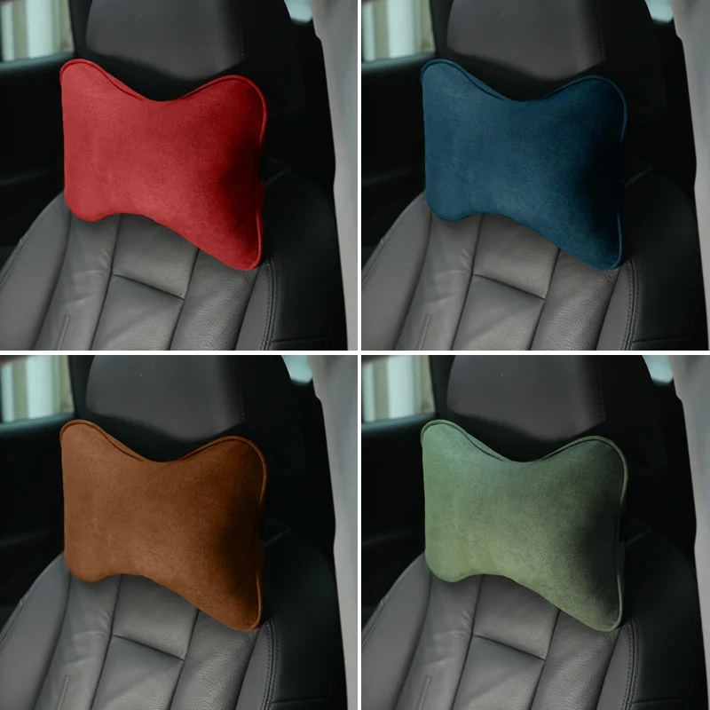 Suede Car Neck Pillow for Rena - Tech Neck Accessories reseña y precio