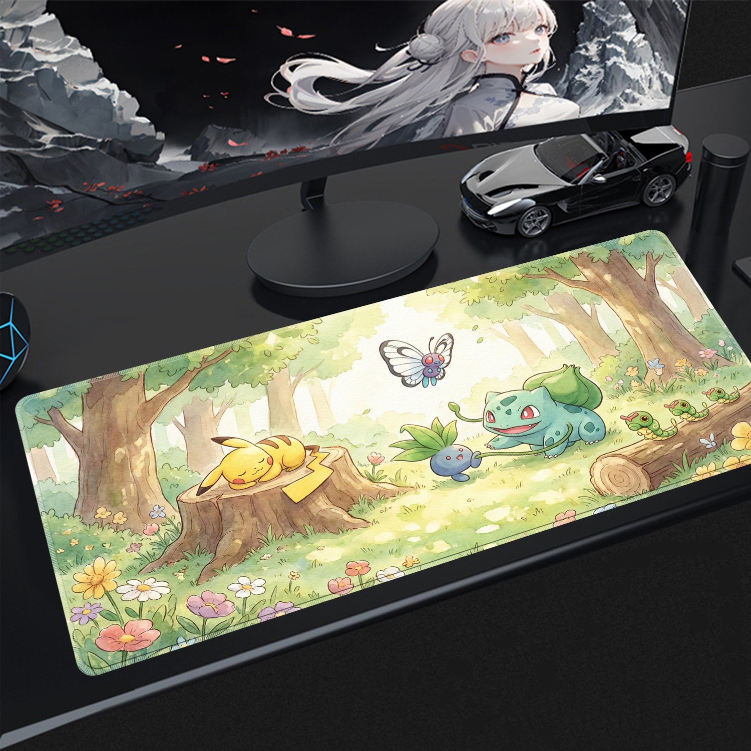 Kawaii Mouse Pad Gaming PC Acc - Tech Desktop Accessories reseña y precio
