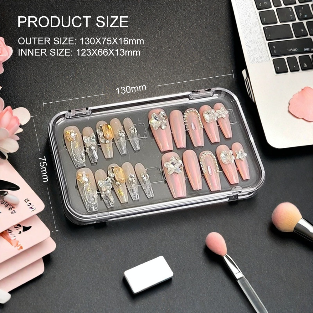 5Pcs 4Color Acrylic Packaging  - Nail Tech Accessories reseña y precio