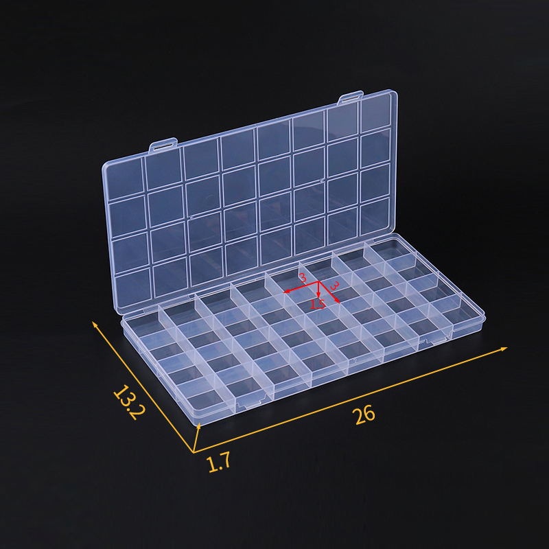 32/24/15 Grids Transparent Rec - Nail Tech Accessories reseña y precio