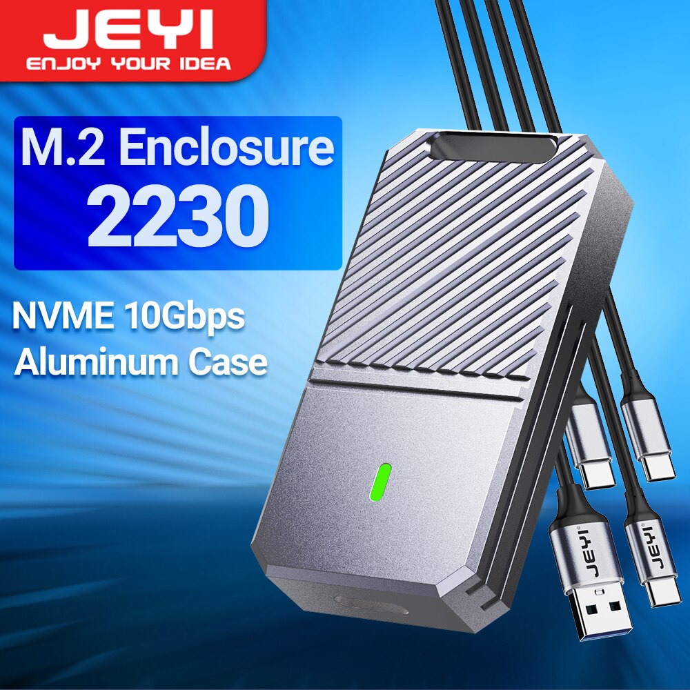JEYI 2230 NVMe SSD Enclosure,  - Portable Ssd Enclosure reseña y precio