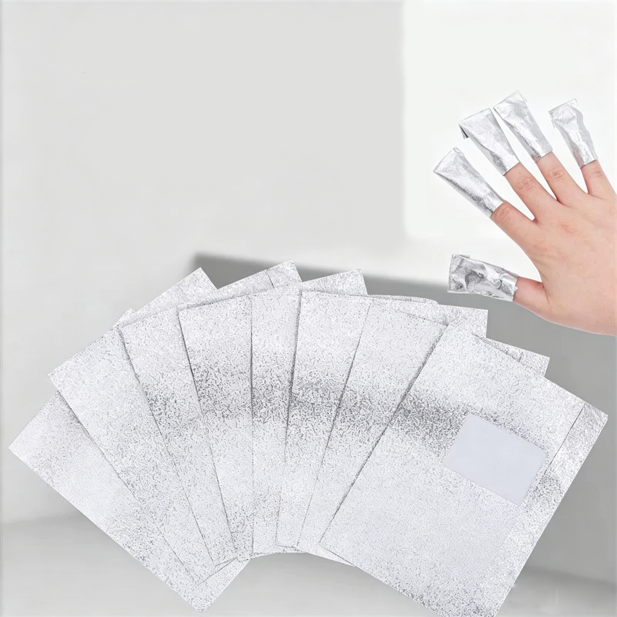 NEW 100Pcs Bag Aluminum Foil N - Nail Tech Accessories reseña y precio
