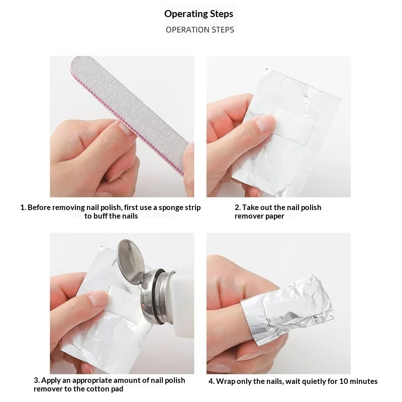 NEW 100Pcs Bag Aluminum Foil N - Nail Tech Accessories reseña y precio