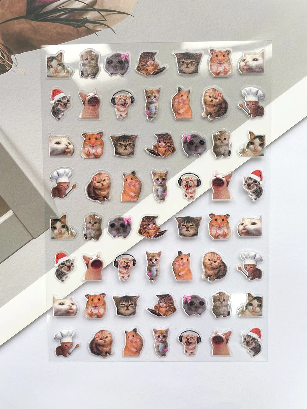 Mini Pvc Funny Cat Poster Good - Nail Tech Accessories reseña y precio