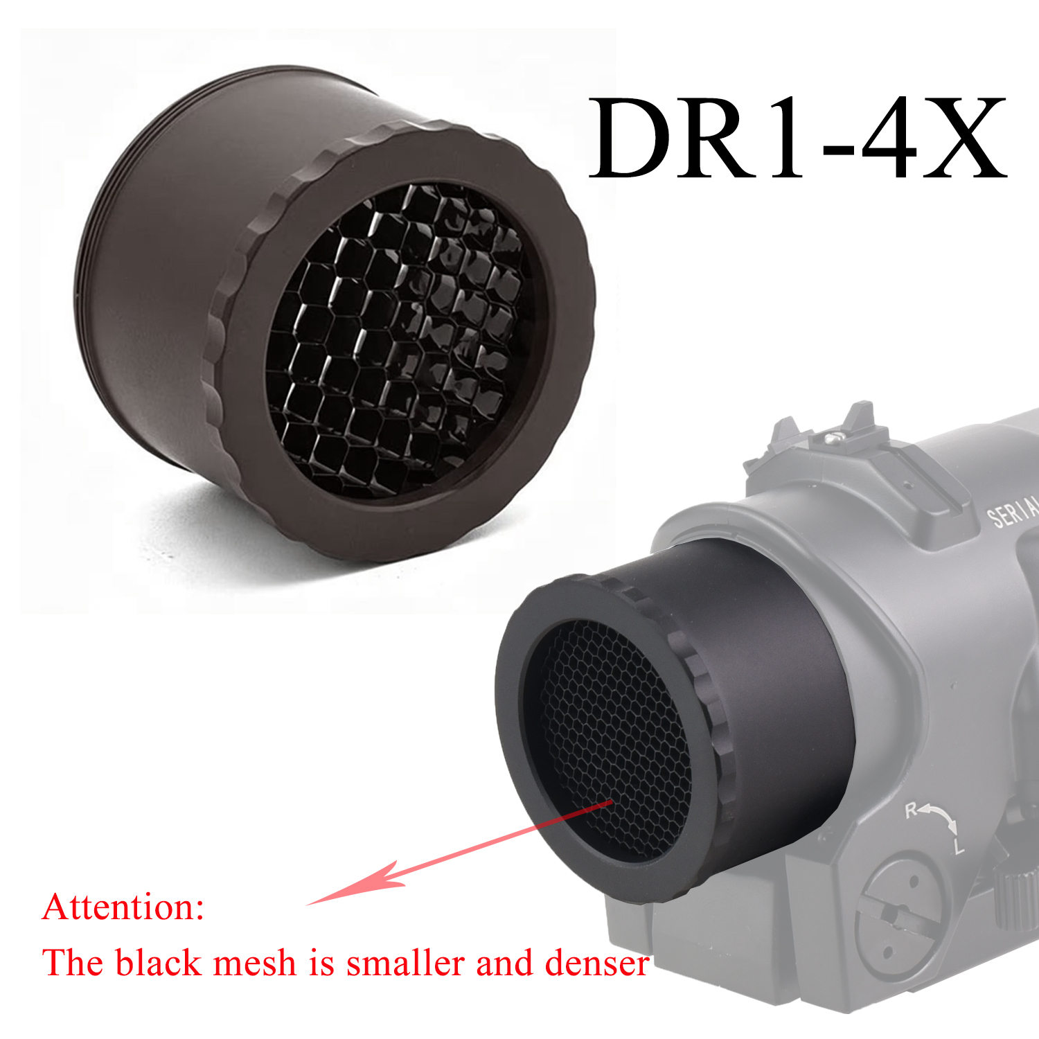  DR 1-4x Rifle Scope Extincti - I Tech Accessories reseña y precio